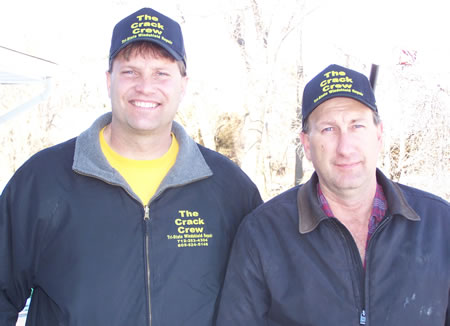 Randy Bertram and Dan Wranek of Tri-State Windshield Repair